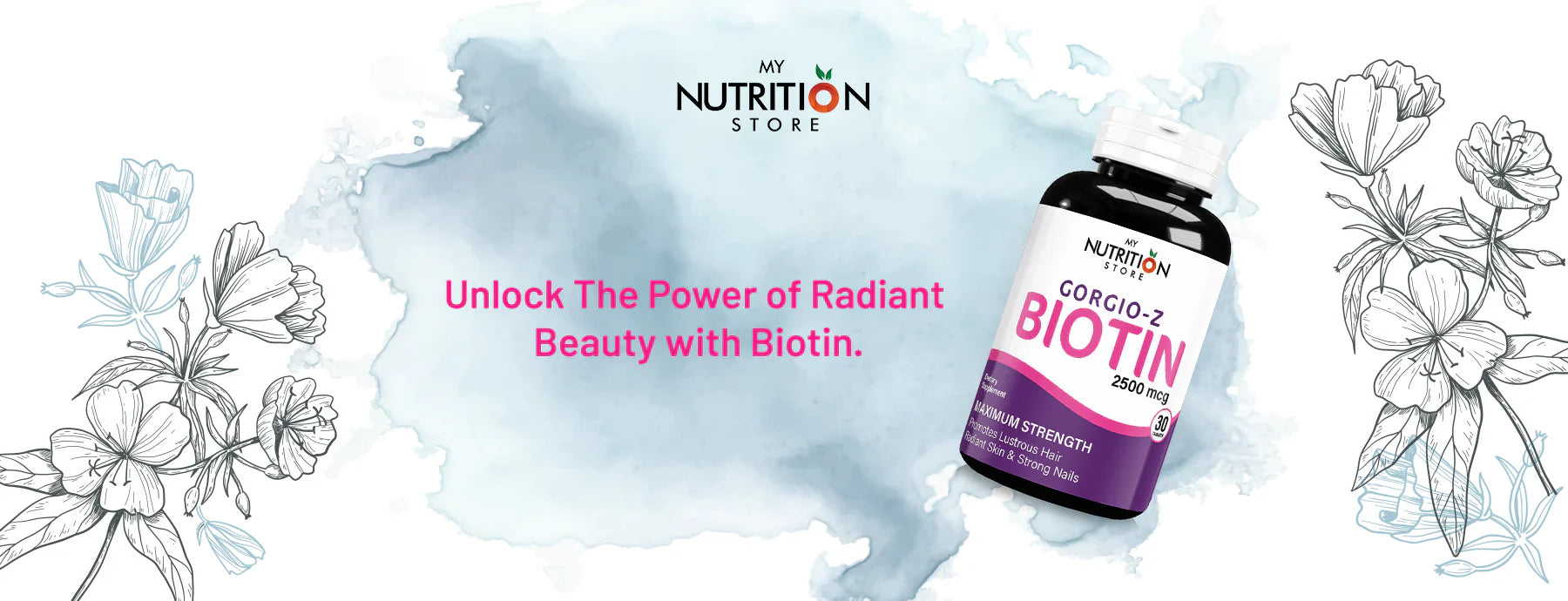 Worry about Hair Health. Try Gorgio-Z Biotin