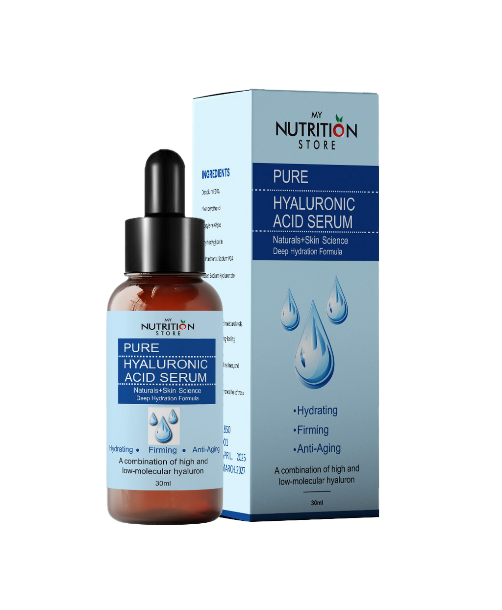 Pure Hyaluronic Acid Serum – Deep Hydration & Plump Skin