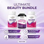 Daily Skin & Hair Care Bundle Your Ultimate Glow Kit