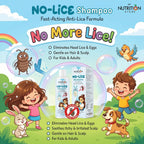 NO-LICE Shampoo – Fast Acting Anti-Lice Treatment