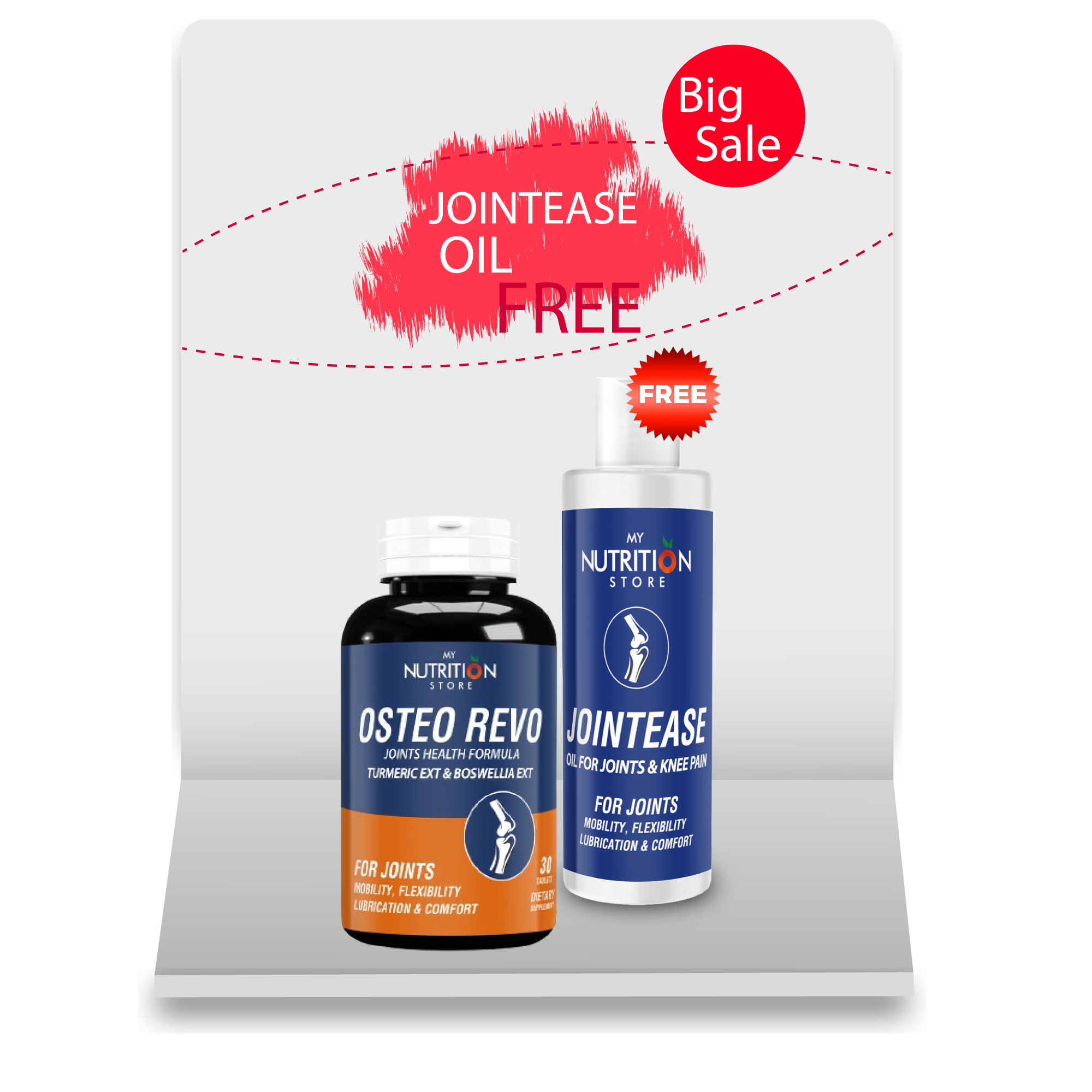 Buy Osteo Revo & Get Free Jointease Oil