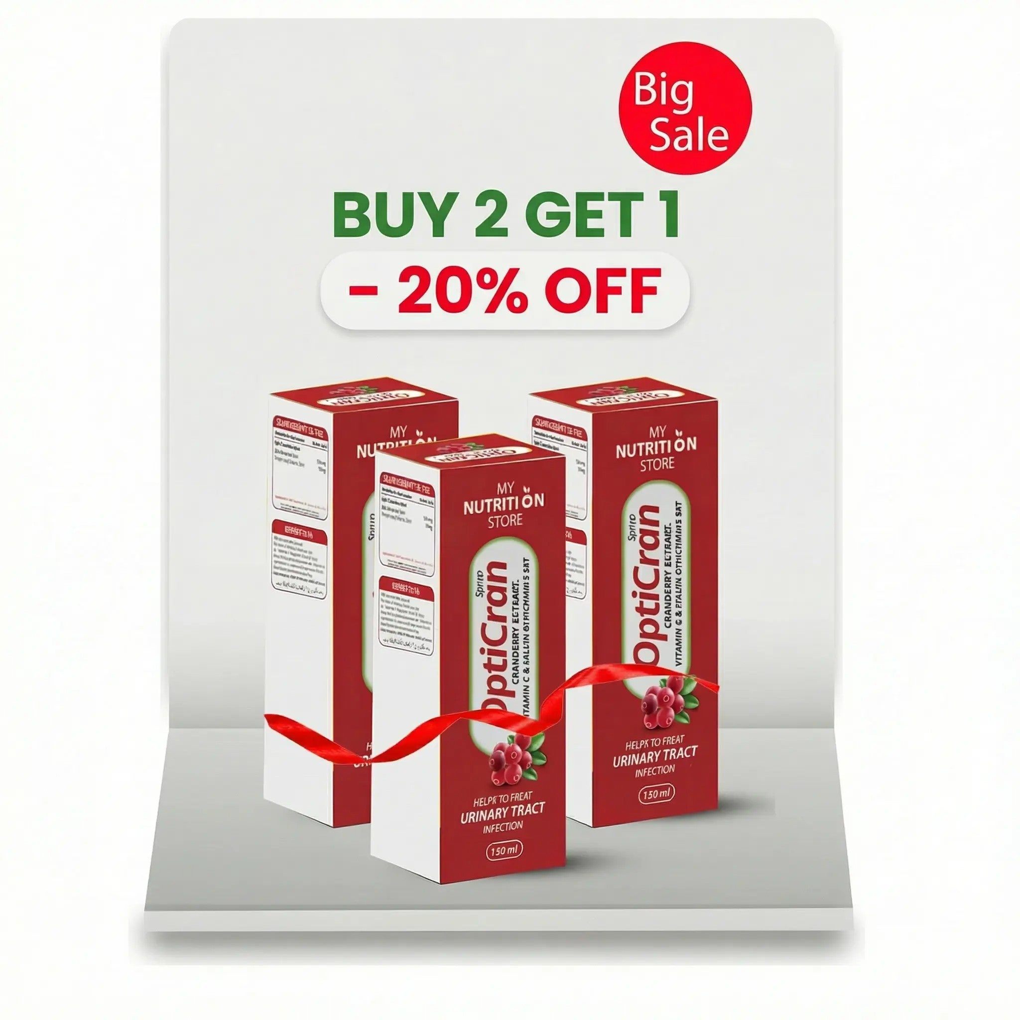 BUY 2 OPTICRAN SYRUP & GET 1 ( 20% ) Off Main image