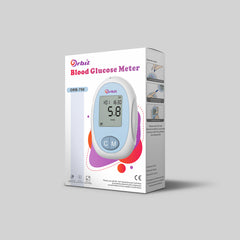 ORBIT BLOOD GLUCOSE METER WITH FOIL PACK STRIPS