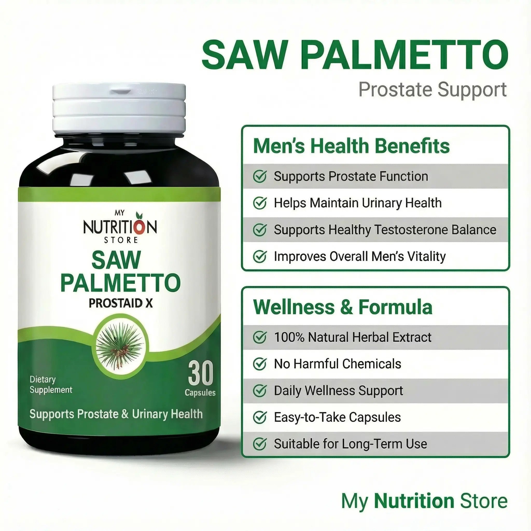 Saw Palmetto Prostaid X – Advanced Formula 3
