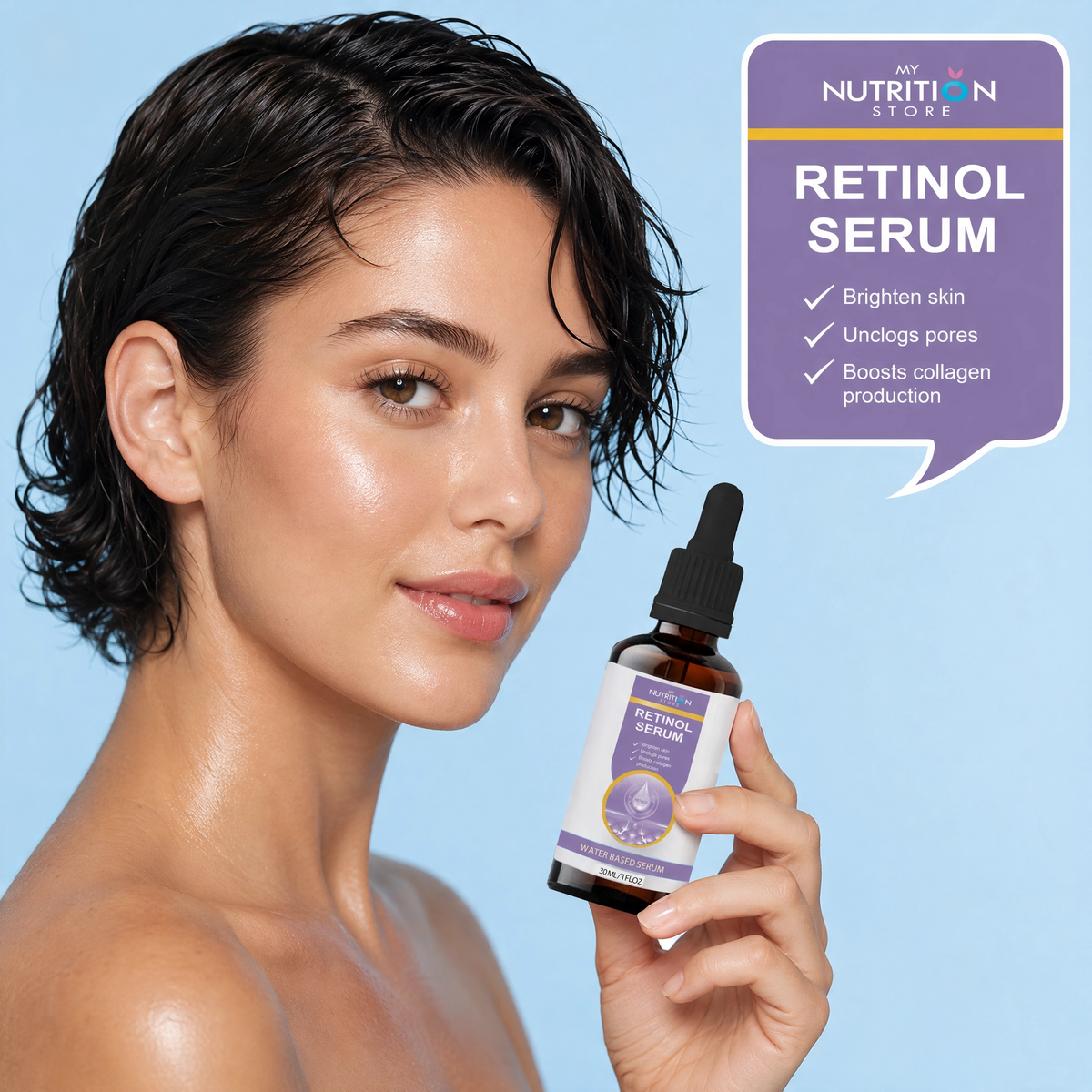 Retinol 1% Serum – Smooth, Clear & Youthful Skin