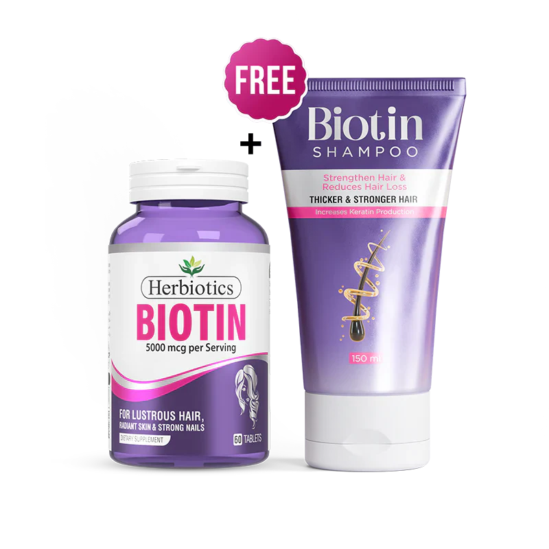 Biotin Hair Strengthening Duo (Get Free Shampoo)