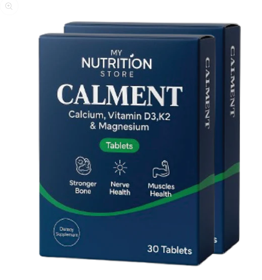 2 Calment Discount Bundle Offer (Bone Health Tablets) Calcium Magnesium with D3 & K2 Main image