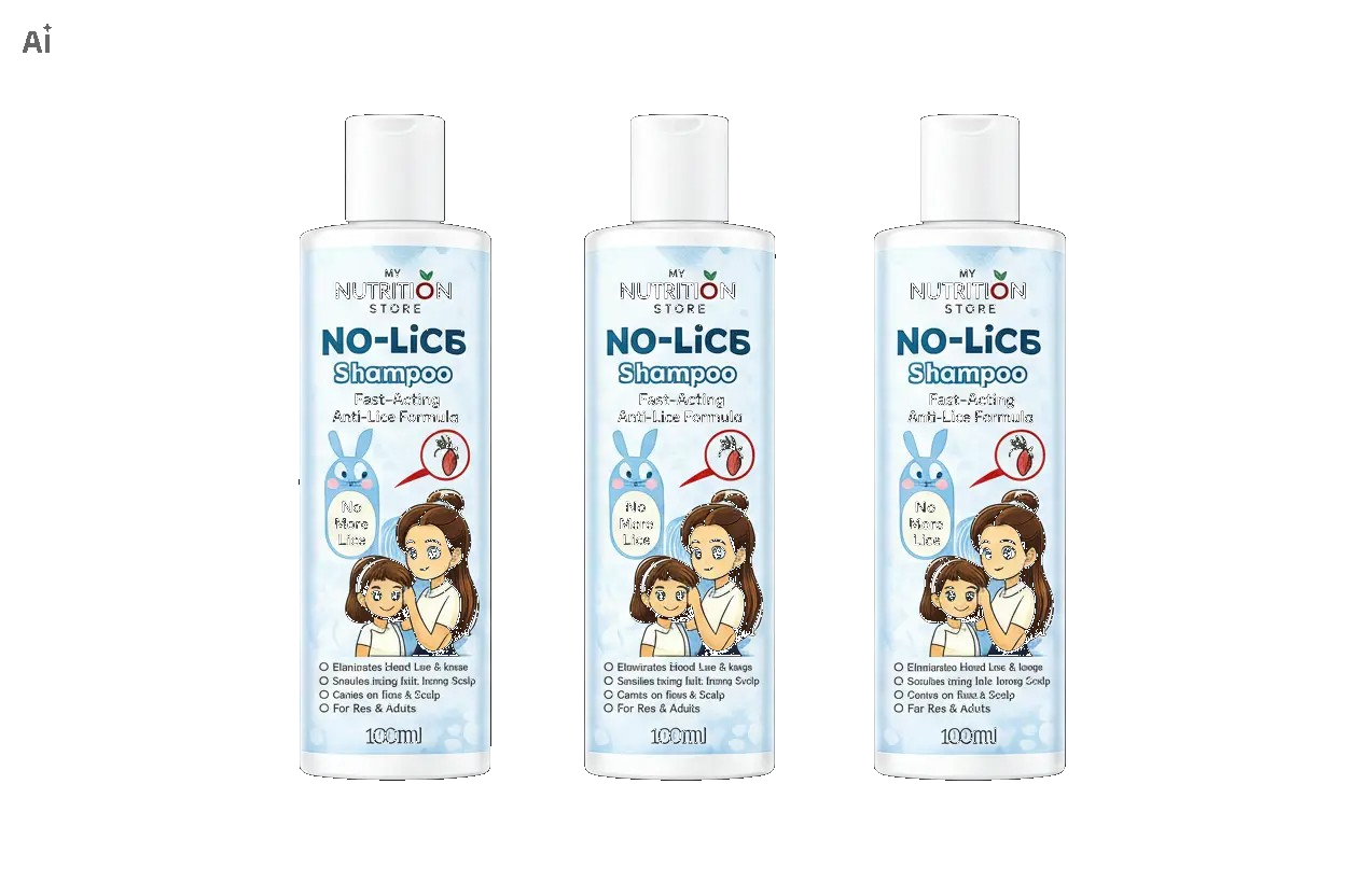 NO-LICE 3 Pack Shampoo – Fast Acting Anti-Lice Treatment Main image