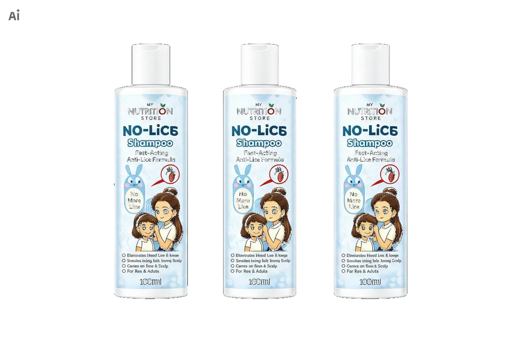 NO-LICE 3 Pack Shampoo – Fast Acting Anti-Lice Treatment