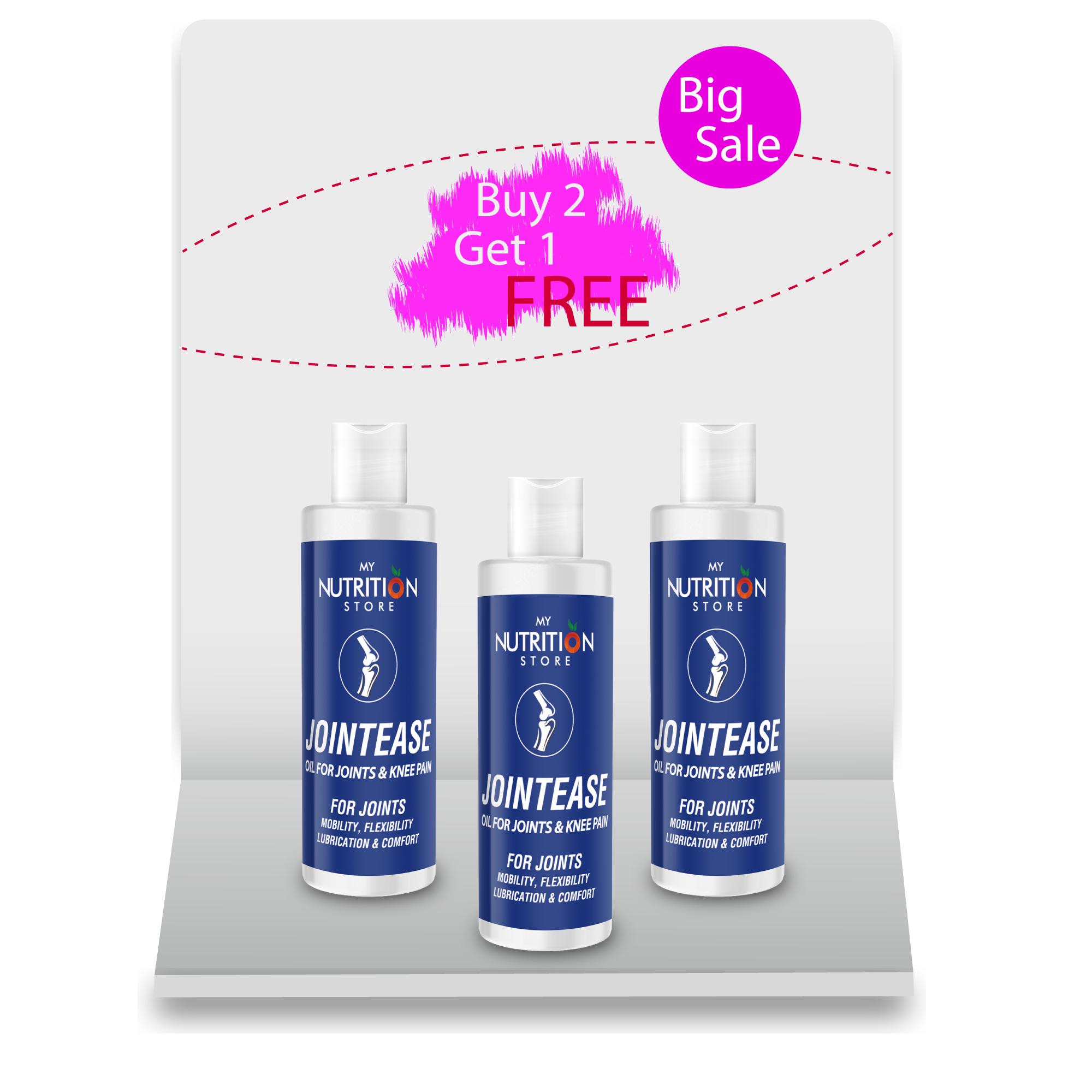 Buy 2 Jointease Oil (50ml) & Get 1 Free Jointease oil