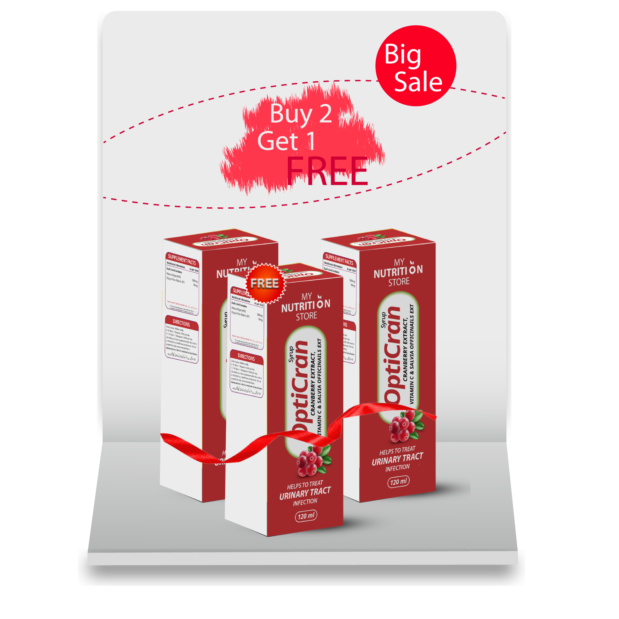 BUY 2 OPTICRAN SYRUP & GET 1 FREE
