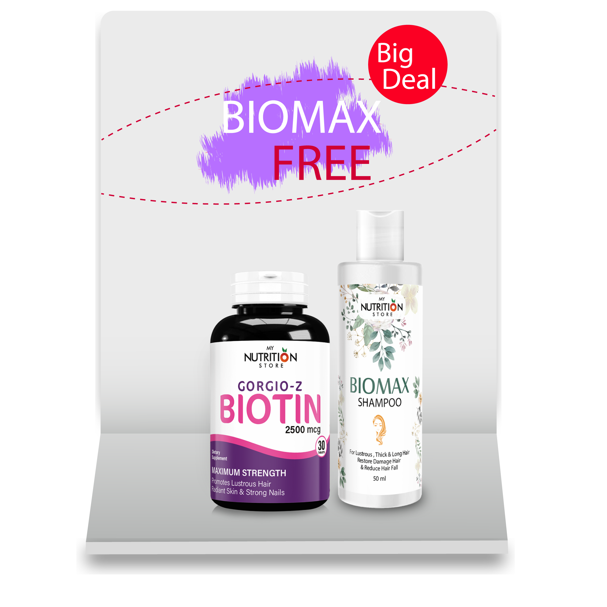 Gorgio-Z Biotin & Get Free Biomax Shampoo