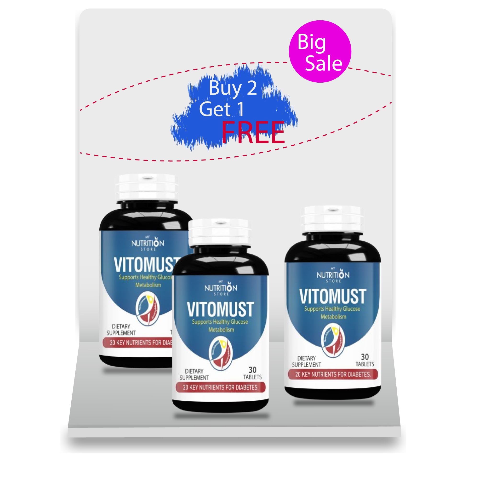 Buy 2 Vitomust Get 1 Free Main image