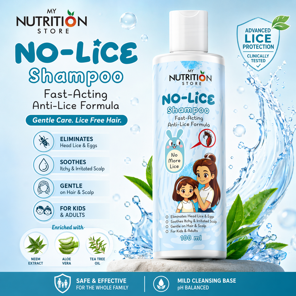 NO-LICE 3 Pack Shampoo – Fast Acting Anti-Lice Treatment