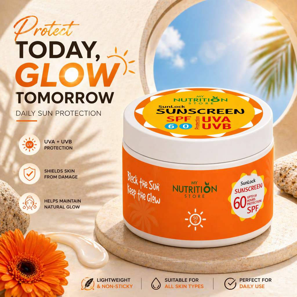 Sun Lock SunLock SPF 60 Sunscreen – UVA/UVB Protection – My Nutrition Store