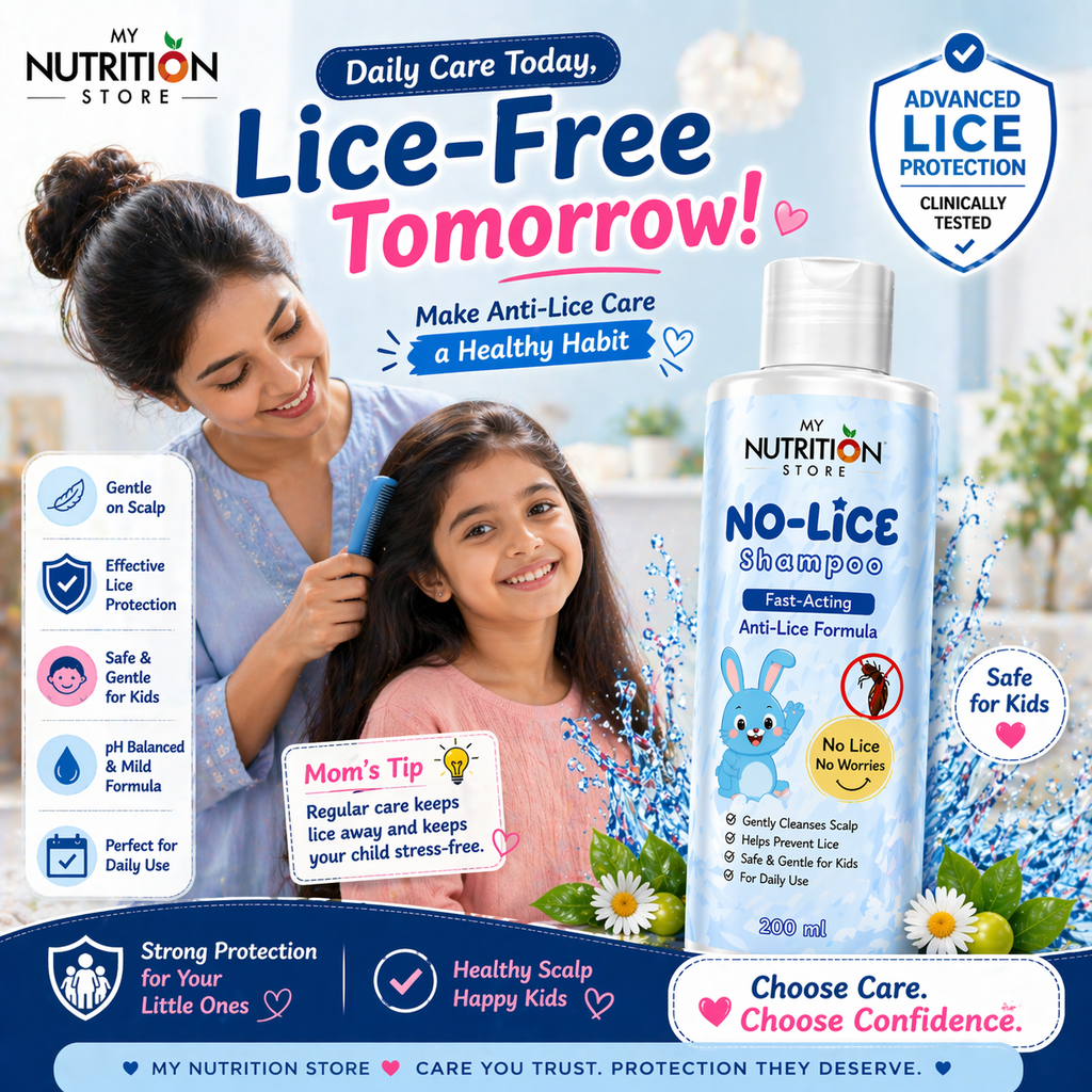 NO-LICE 3 Pack Shampoo – Fast Acting Anti-Lice Treatment
