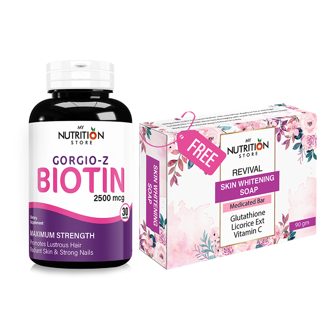 Buy Gorgio-Z-Biotin & Get Beauty Soap Free